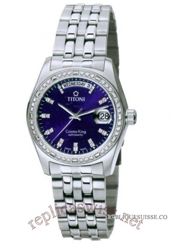 Titoni Cosmo King Hommes 787S-DB-308 Montre Réplique