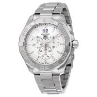 TAG Heuer Réplique Aquaracer Chronographe argent Dial CAY1111.BA0927