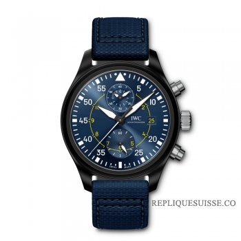 Réplique IWC Pilot\'s Chronographe Edition Blue Angels IW389008