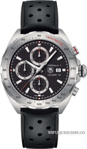 TAG Heuer Réplique Formula 1 Automatique Noir Dial Acier inoxydable CAZ2010.FT8024