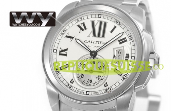 Cartier Calibre de Cartier Automatique W7100015 Montre Réplique - Cliquez sur l'image pour la fermer