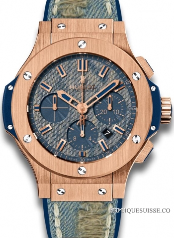 Copie Hublot Big Bang Jeans Or hommes