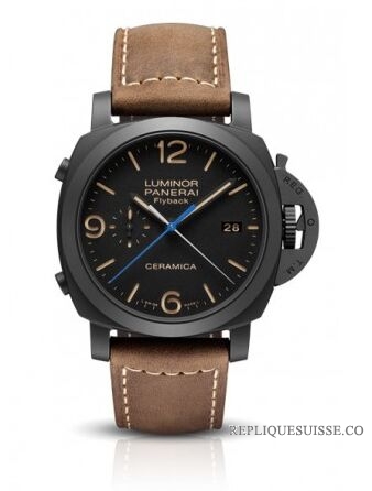 Officine Panerai Luminor 1950 3 Days Chrono Flyback Automatique Ceramica PAM00580 Montre Réplique