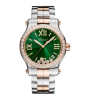 Chopard Happy Sport Rond Quartz 36mm Dames 278582-6008