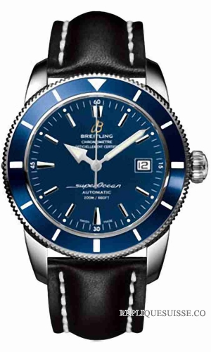 Breitling Superocean HeriTAGe 42 cuir Tang A1732116/C83 Montre Réplique