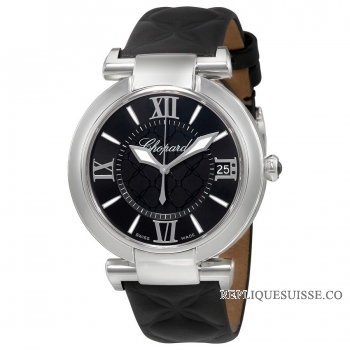 Réplique Chopard Imperiale Automatique 40mm Cuir Noir Onyx Noir