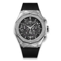 Réplique Hublot Classic Fusion Aerofusion Chronographe Orlinski Titanium Alternative Pave