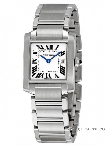 Cartier Tank Francaise unisexe Quartz W51011Q3 Montre Réplique