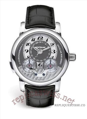 Montblanc Star Nicolas Rieussec Monopusher Chronographe 102333 Montre Réplique