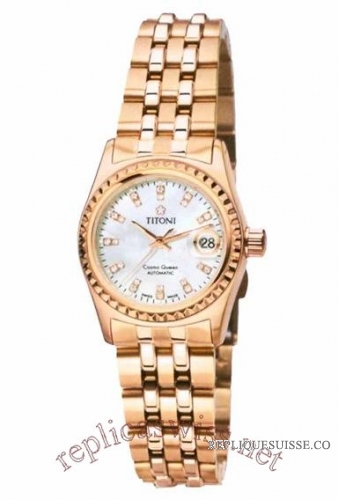 Titoni Cosmo Queen Femmes 728RG-309 Montre Réplique