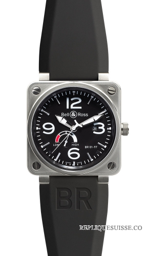 Bell & Ross BR 01-97 RESERVE DE MARCHE Power Reserve 46mm des hommes Montre Réplique