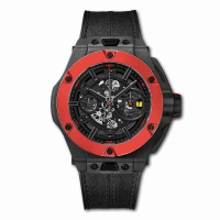 Copie Montre Hublot Big Bang Ferrari Chronographe Unico Carbone Rouge Ceramique 45mm 402.QF.0110.WR