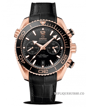 Réplique Omega Seamaster Planet Ocean 600 M Co Axial Master CHRONOMETER Chronographe 45.5mm 215.63.46.51.01.001