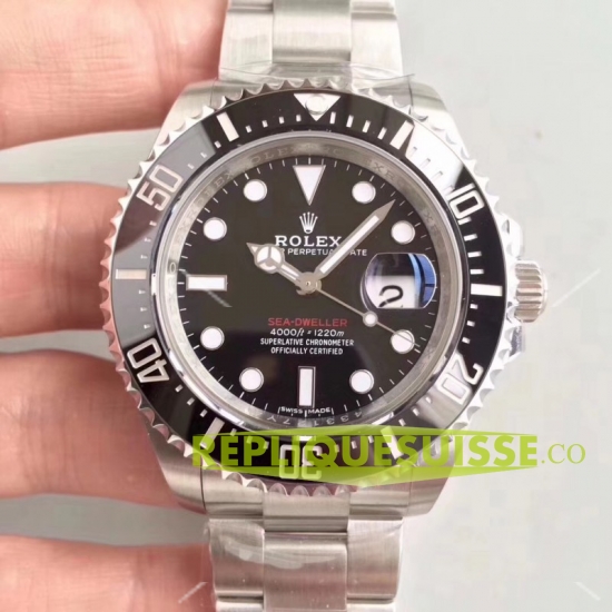 Réplique Rolex Sea-Dweller Oyster 126600 montre Rouge 43mm - Cliquez sur l'image pour la fermer