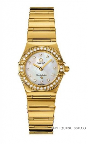 Omega Constellation My Choice Dames Mini Quartz 1164.75.00 Montre Réplique