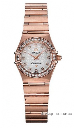 Omega Constellation Dames Mini Quartz 1160.75.00 Montre Réplique