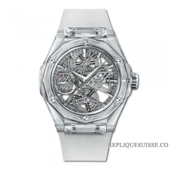 Réplique Reserve de marche Hublot Classic Fusion Tourbillon 5 jours Orlinski Sapphire