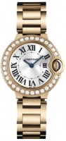 Cartier Ballon Bleu Diamants Or Dames WE9002Z3 Montre Réplique