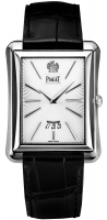 Piaget Emperador Cadran Argent 18K Or Blanc Hommes