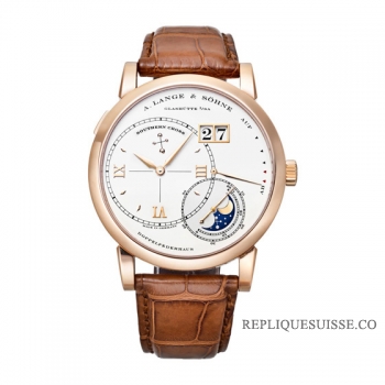 A. Lange & Sohne 119.032 Grand Lange 1 LUNA MUNDI Mechanical in Or blanc 119.032 Montre Réplique