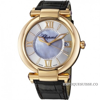 Chopard Imperiale argent Mother of Pearl Dial montres pour dames 384241-0001