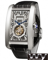 Cartier Tank Americaine XL Flying Tourbillon W2620007 Montre Réplique