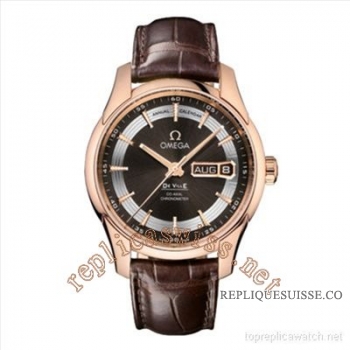 Omega De Ville Hour Vision Annual Calendar Hommes 431.63.41. Montre Réplique