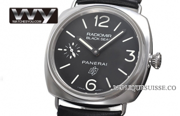Panerai Radiomir noir Seal Logo 45mm PAM00380 Montre Réplique