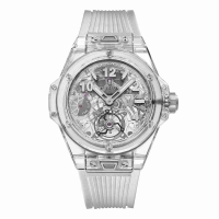 Copie Montre Hublot Big Bang Tourbillon Reserve de marche 5 jours Saphir 45mm 405.JX.0120.RT