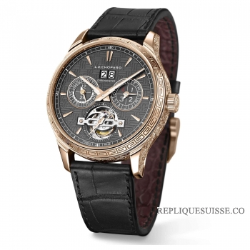 Réplique Chopard L.U.C Perpetual T Esprit du dragon et de la perle