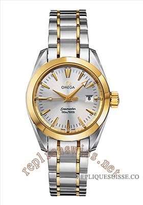 Omega Seamaster Aqua Terra Quartz Dames 2377.30.00 Montre Réplique