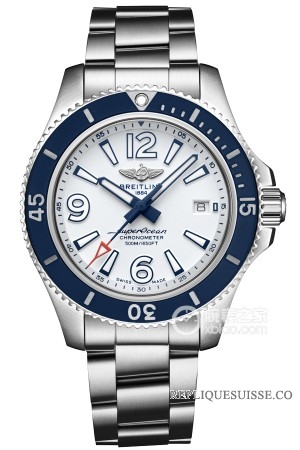 Breitling Superocean II 42 Acier Blanc A17366D81A1A1