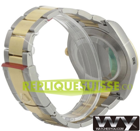 Rolex Datejust II Slate Dial acier/Yellow Or 116333GRO Montre Réplique - Cliquez sur l'image pour la fermer