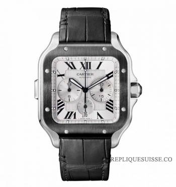 Réplique Cartier Santos Automatique Self Wind WSSA0017