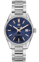 Copie Montre Tag Heuer Carrera Cadran bleu Mesdames WAR1114.BA0601