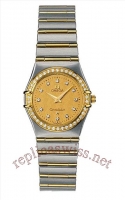 Omega Constellation Dames Small Quartz 1277.15.00 Montre Réplique