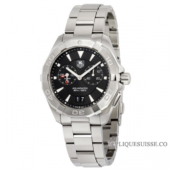 TAG Heuer Réplique Aquaracer Noir Dial Acier inoxydable WAY111Z.BA0928