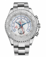 Rolex Yacht-Master II blanc cadran Platinum Bezel 116689