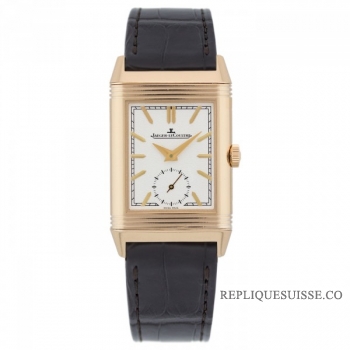 Copie Montre Jaeger-LeCoultre Reverso Tribute Duoface plaies a la main pour les hommes 3902420