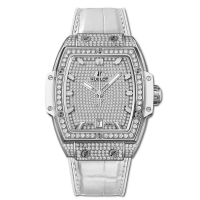 Réplique Hublot Spirit Of Big Bang Titanium White Full Pave