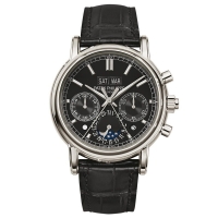 Calendrier perpetuel pour plaies a la main Grand Patek Philippe Complications 5204P-011 Montres Copie