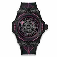 Copie Montre Hublot Big Bang One Cliquez Sang Bleu Tous Noir Rose 39mm 465.CS.1119.VR.1233.MXM18