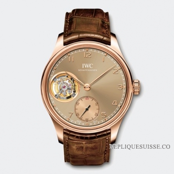 IWC Portugieser Tourbillon Hand-Wound \"Metropolitan Boutique Edition\"IW546304 Montre Réplique