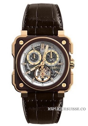 Copie Montre Bell & Ross BR-X1 Tourbillon Chronographe Instrument De Narine BRX1-CHTB-CM