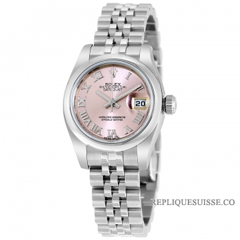 Réplique Rolex Datejust Madame rose Dial 279161 Jubileo Montre Automatico