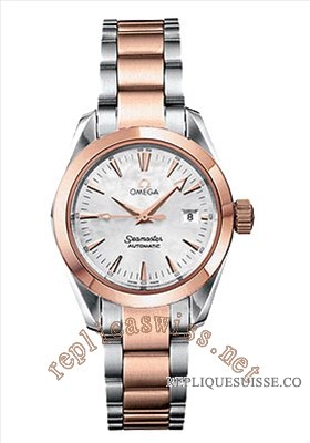 Omega Seamaster Aqua Terra Automatique Dames 2373.70.00 Montre Réplique