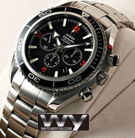 Omega Seamaster Planet Ocean Chronographe 2210.51 Montre Réplique