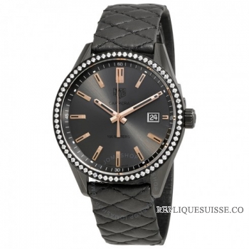 Copie Montre Tag Heuer Carrera Anthracite Cadran Dames WAR1115.FC6392