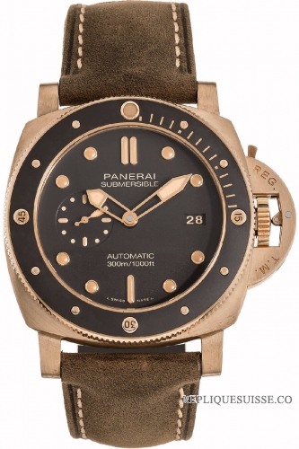 Panerai Submersible Bronzo \"Brownzo\" 47mm edition Boutique Pam00968