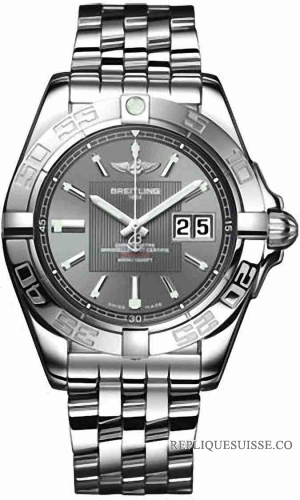 Breitling Galactic 41 Inoxydable acier A49350L2/F549 Montre Réplique